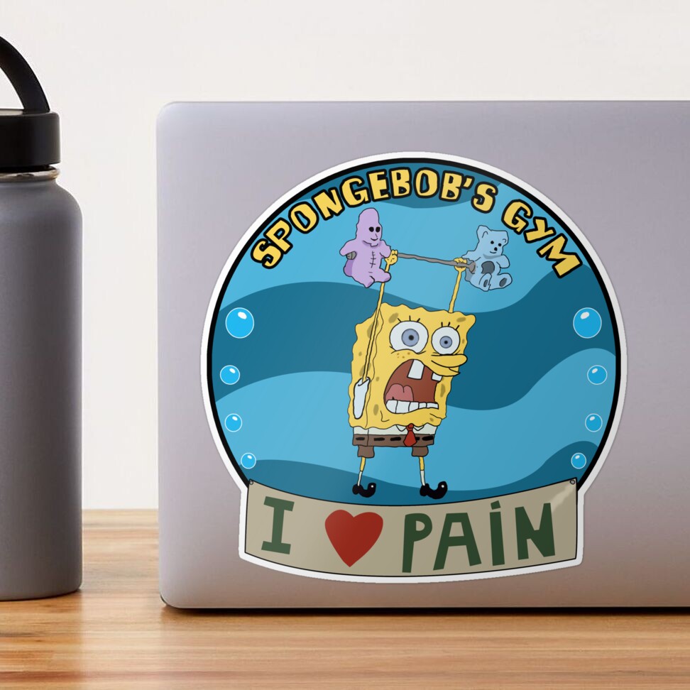 SpongeBob SquarePants Gym Protein Shaker Bottle