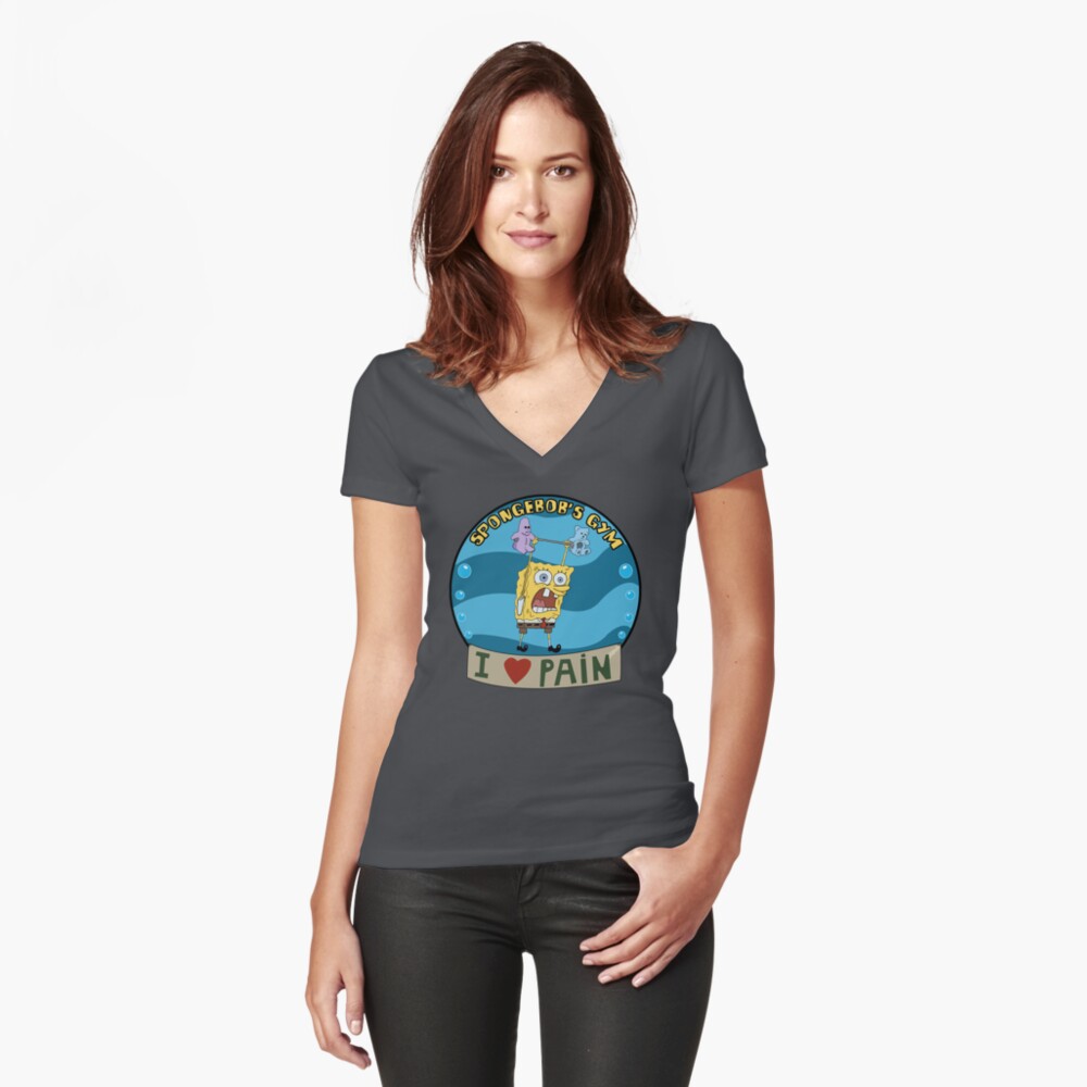 Item preview, Fitted V-Neck T-Shirt designed and sold by DanielDesigns.