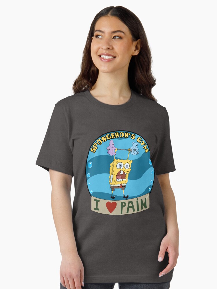 Thumbnail 1 of 7, Essential T-Shirt, Spongebob's Gym designed and sold by DanielDesigns.