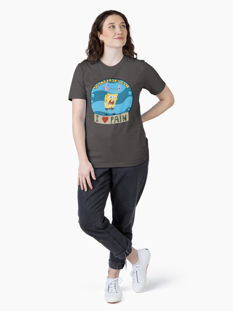 Thumbnail 4 of 7, Essential T-Shirt, Spongebob's Gym designed and sold by DanielDesigns.