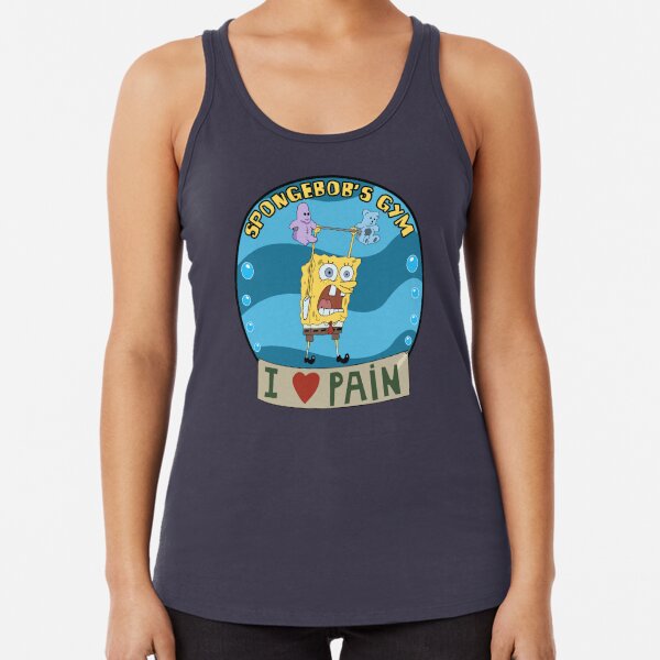 Spongebob's Gym Racerback Tank Top