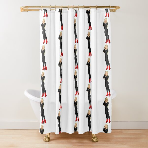 Latex Catsuit Shower Curtains Redbubble