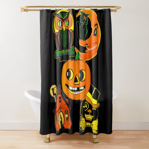 Vista previa del artículo con la obra «Halloween Vintage», diseñado y vendido por Pricehotshop.