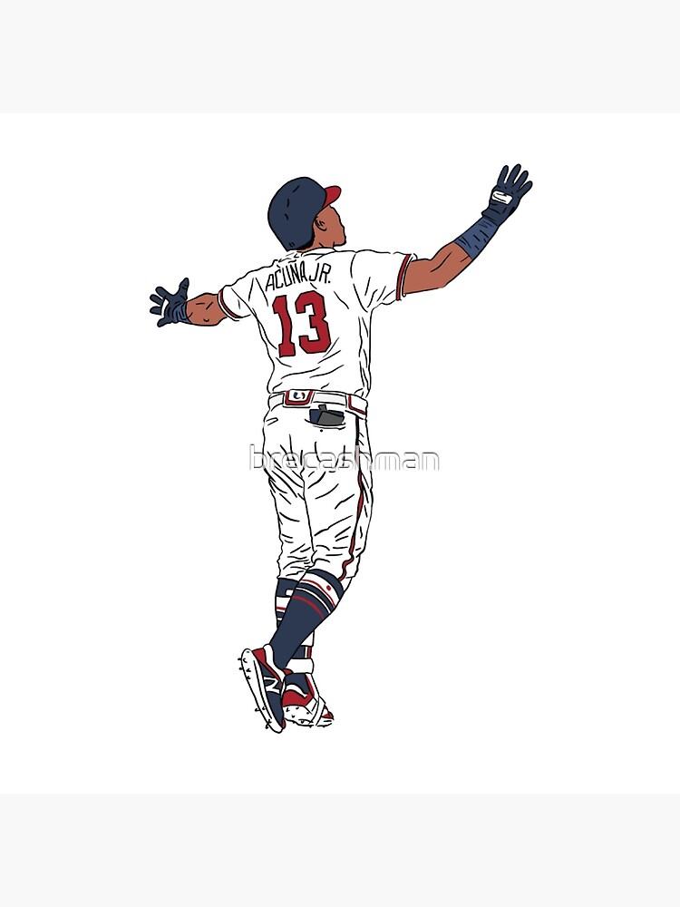 Ronald Acuña Jr. Art Print for Sale by theclemsonj