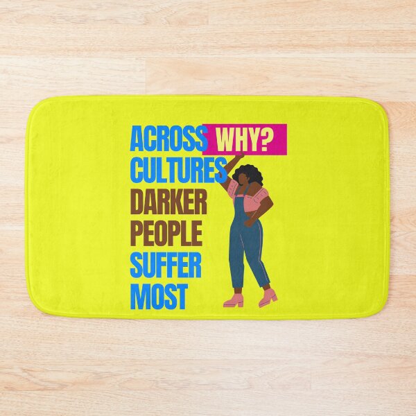 Item preview, Across cultures darker people suffer the most WHY? designed and sold by Tecnofa.