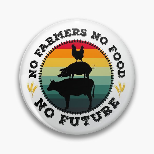 Item preview, No Farmers No Food No Future Graphic Design designed and sold by PlusAdore.