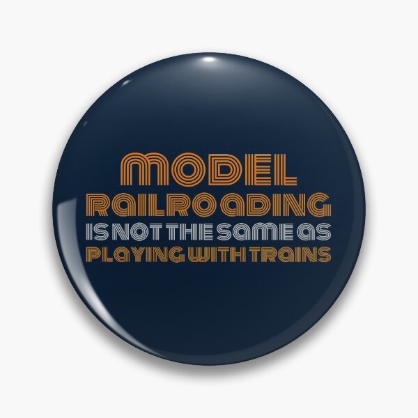 Item preview, Does it get your goat when somebody says that you are playing with trains when in fact you are a model railroader?  Set the record straight with this design. designed and sold by UrTops.