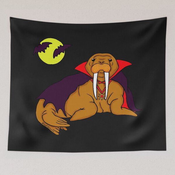 Item preview, Vampire Walrus designed and sold by sharkbait83.