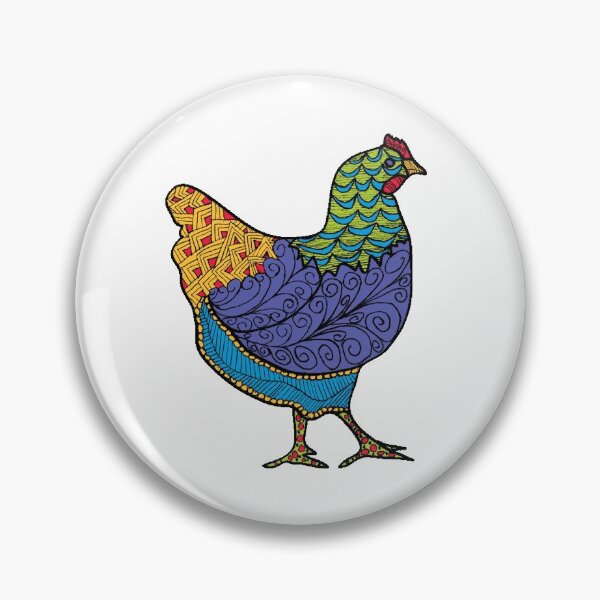 Item preview, Doodle Hen 2 designed and sold by coveredbydesign.
