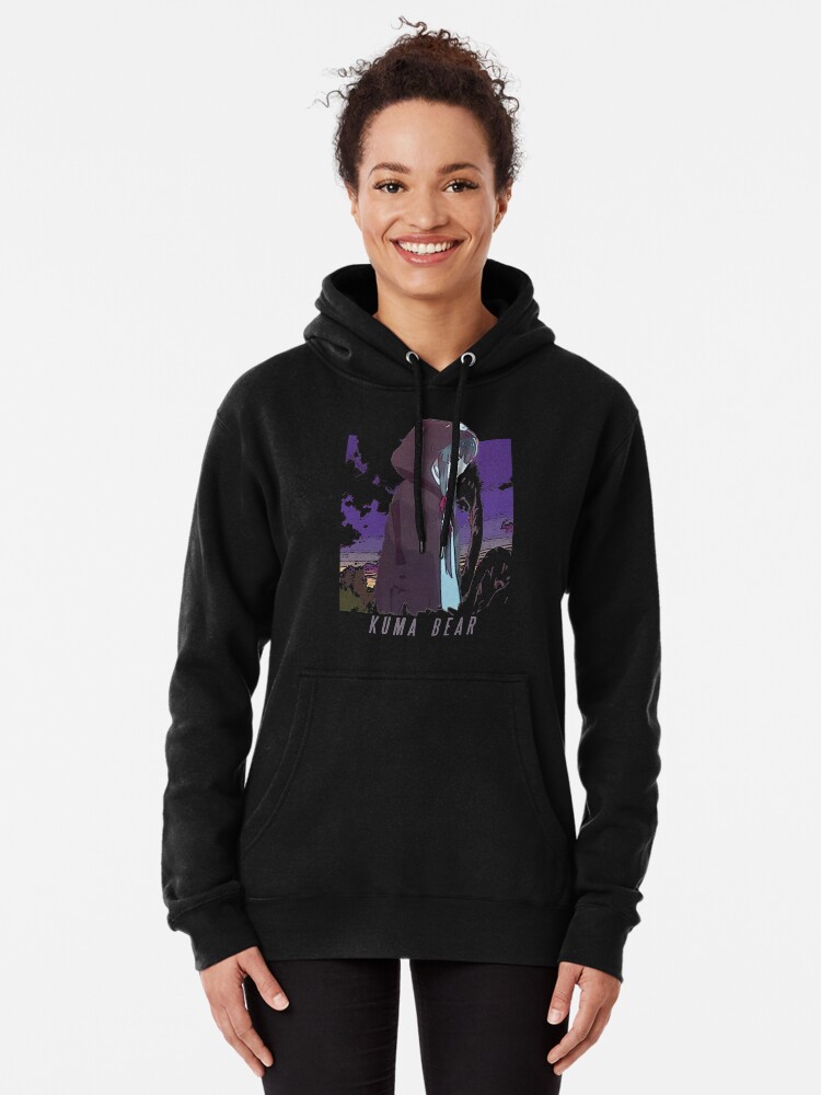 Kuma Kuma Kuma Bear ''FADE AWAY'' V1 Pullover Hoodie