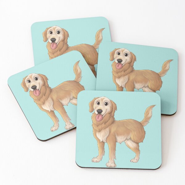 Item preview, Gus the Golden Retriever  designed and sold by caseysketches.