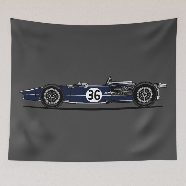Aperçu de l'œuvre Voiture de course Eagle F1 créée et vendue par Design by Twain.