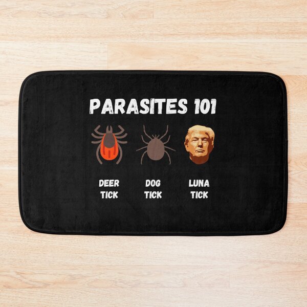 Item preview, Parasites 101 - Deer Tick, Dog Tick & Luna Tick Anti-Trump designed and sold by Passion Isles.