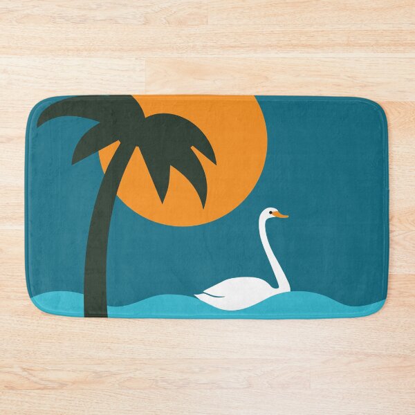 Item preview, Tropical Sunset Swan designed and sold by Digitaldingo.