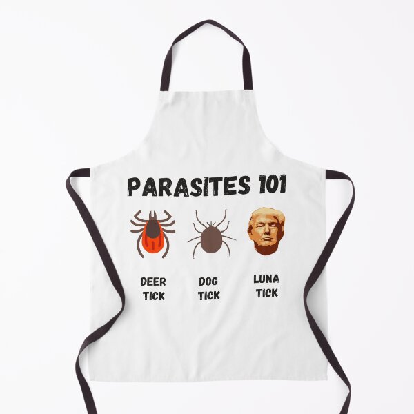 Item preview, Parasites 101 - Deer Tick, Dog Tick & Luna Tick Anti-Trump designed and sold by Passion Isles.
