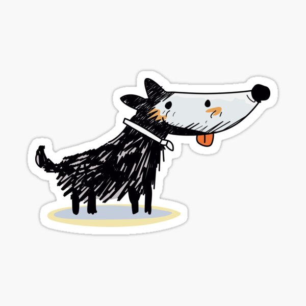 Artikel-Vorschau von Der fröhliche Hund, designt und verkauft von collectiarts.
