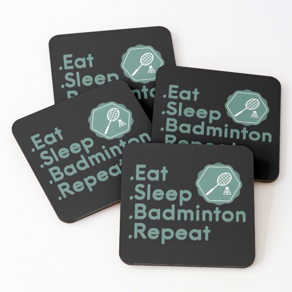 Item preview, Eat Sleep Badminton and Repeat designed and sold by Mya4You.