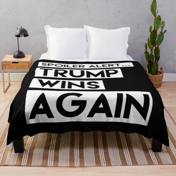 Item preview, Spoiler Alert Trump Wins Again Funny 2020 Election Pro Trump designed and sold by TrendsnHolidays.