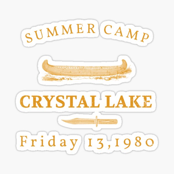 Item preview,  Summer Camp Friday 13th 1980 Crystal Lake designed and sold by Samsdesignshop.