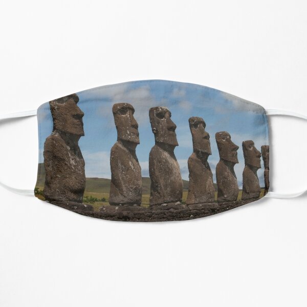 Easter Isle Zen Easter Island Stone Statue Head. Underground 