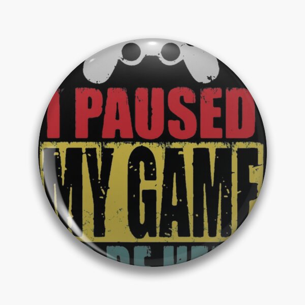 Item preview, I Paused My Game To Be Here designed and sold by icm4639.