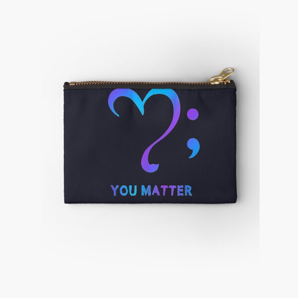 Item preview, Suicide prevention awareness heart semicolon designed and sold by linhkaphung.