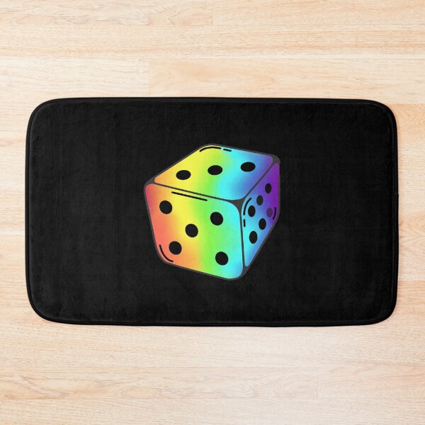 Item preview, Rainbow Dice Cube Aesthetic Vibe designed and sold by Michael Schmidt.