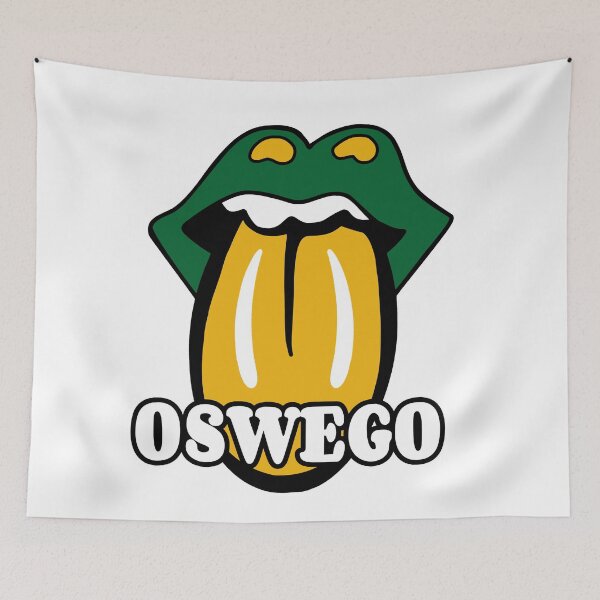 Item preview, Oswego State Lips with Tongue designed and sold by NicholasForbes.
