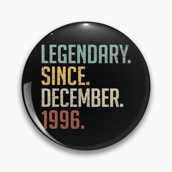 Item preview, Legendary Since December 1996 24th Birthday Gift 24 Years Old Vintage December 1996 designed and sold by Takatv.