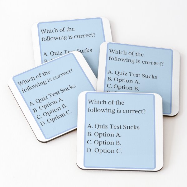 Item preview, Quiz Test Sucks designed and sold by nimitkhurana.