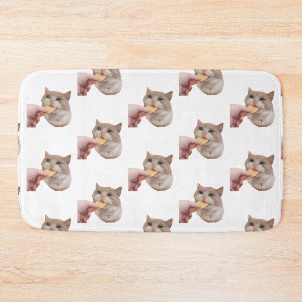 Item preview, Crying Cat Chip Meme - Crying Cat Meme Crying Cat Chip Meme, Cat Meme, Crying Cat, Crying Cat Eating designed and sold by CaptianCringe.