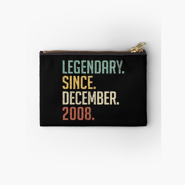Item preview, Legendario desde diciembre de 2008 Regalo de cumpleaños número 12 12 años Vintage Diciembre de 2008 designed and sold by Takatv.
