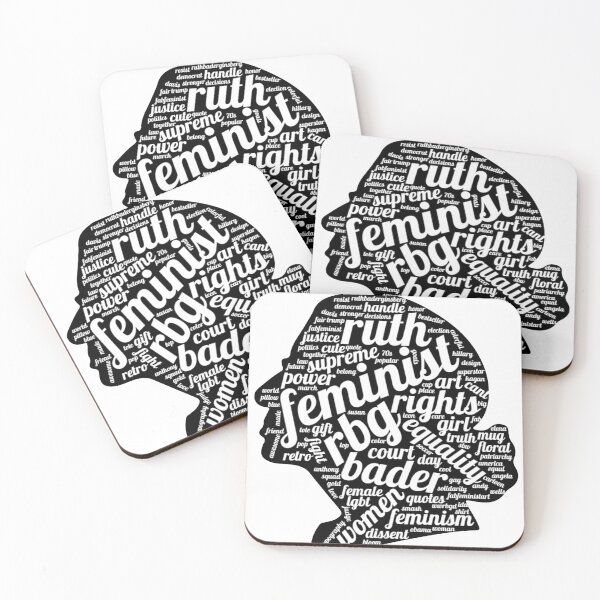 Item preview, RBG Feminist Black and White Design designed and sold by chris-ellis-art.