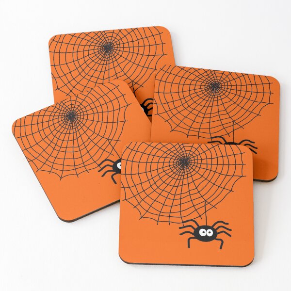 Item preview, Cute Halloween Spider in His Web designed and sold by StephJChild.