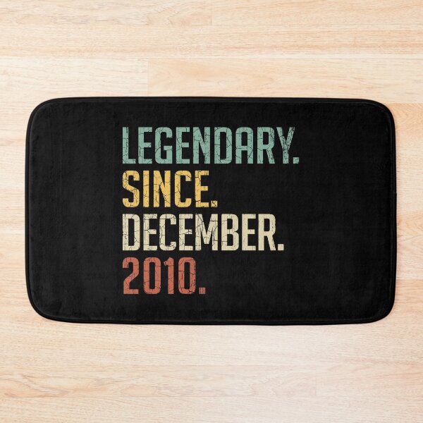 Item preview, Legendary Since December 2010 10th Birthday Gift 10 Years Old Vintage December 2010 designed and sold by Takatv.