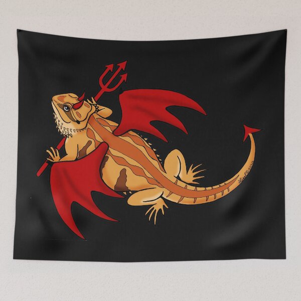 Item preview, Lil' Devil Bearded Dragon designed and sold by sharkbait83.