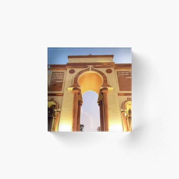 Gateway to Happiness Acrylic Block