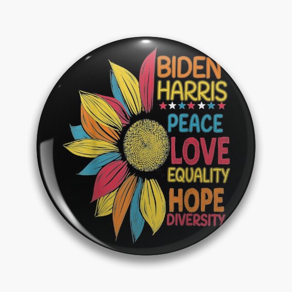 Item preview, Biden Harris 2020 Peace Love Equality Hope Diversity designed and sold by JoanneHughes.
