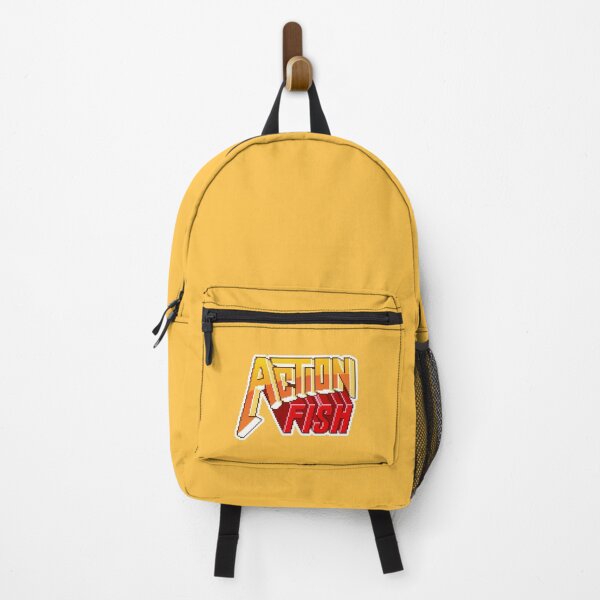 Item preview, Action Fish - Pixel Art Logo designed and sold by Alex Garcia.