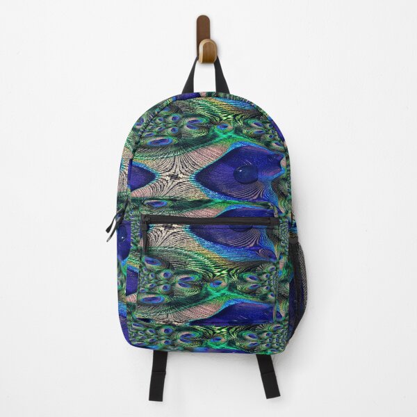 Item preview, Original creation with peacock feathers and water drops for fans of rain and water sports designed and sold by Ralek.