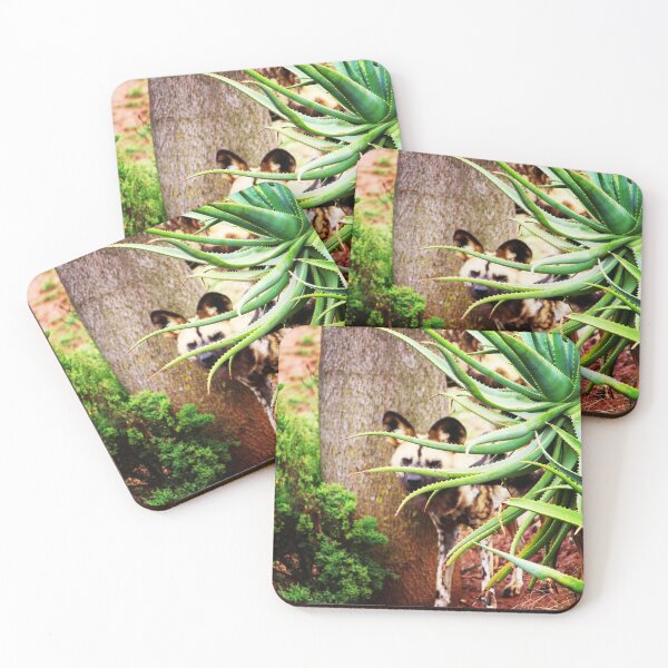 Item preview, African Wild Dog  Hidding Behind Tree's designed and sold by OMGaZombieKing.