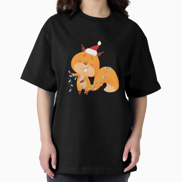 Artikel-Vorschau von Weihnachten Eichhoernchen Lichterkette Nikolaus, designt und verkauft von Two Left Hands Design.