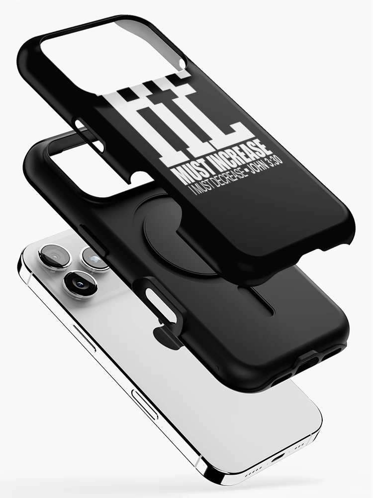 Thumbnail 2 of 4, iPhone Case, he must increase i must decrease john 3:30 designed and sold by PUNCH ME IN SHOP.