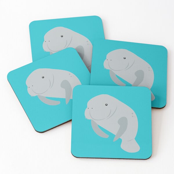 Item preview, Cute Manatee Kawaii  designed and sold by DinoKate.