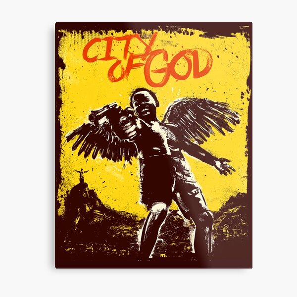 Cidade de Deus = City Of God Poster Metal Print