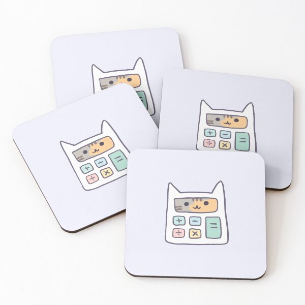 Item preview, Torbie Cat Calculator designed and sold by little  ochre.
