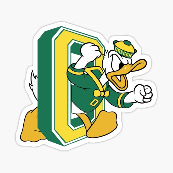 University of Oregon Ducks (donald) Sticker