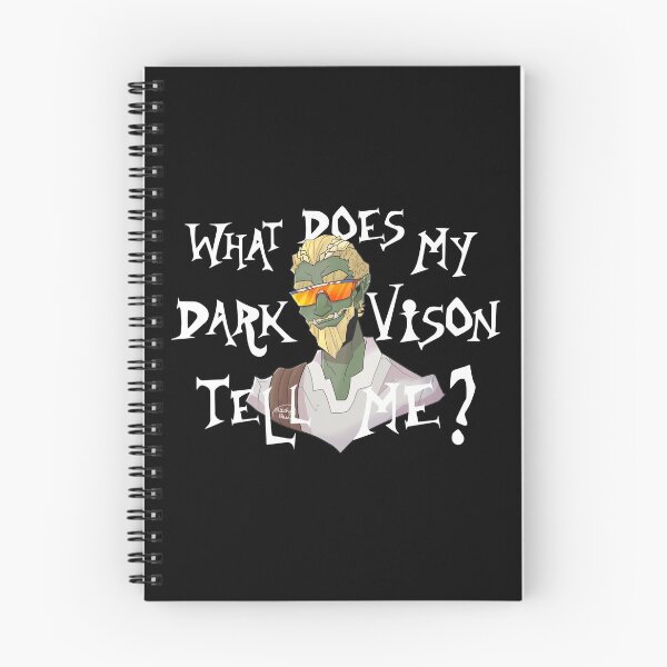 Item preview, What Does My Darkvision Tell Me? designed and sold by deathsavingbros.