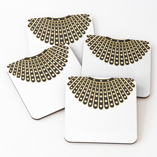 Item preview, Black and Gold RBG Collar Design designed and sold by chris-ellis-art.
