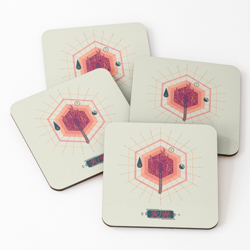 Item preview, Coasters (Set of 4) designed and sold by againstbound.